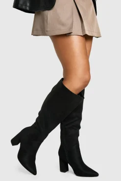 Bottes montantes pour pieds larges en synthétique