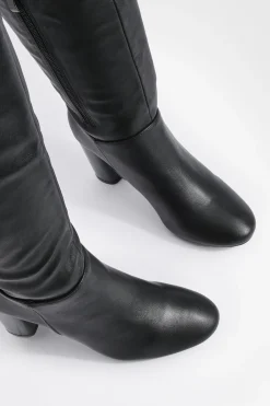 boohoo Bottes Montantes À Talon Bloc< Bottes|Bottes Hautes