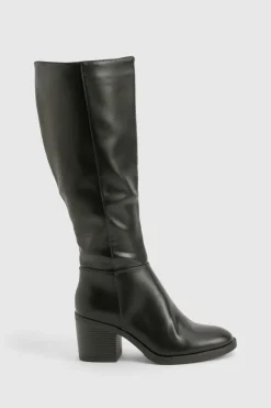 Bottes Montantes À Talon Bloc