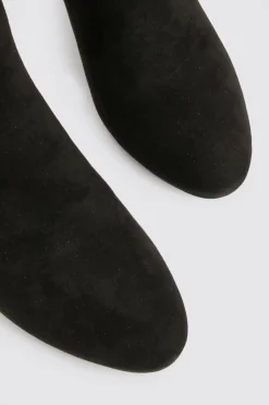 boohoo Bottes montantes à talons hauts en Faux Suede< Bottes|Bottes En Daim
