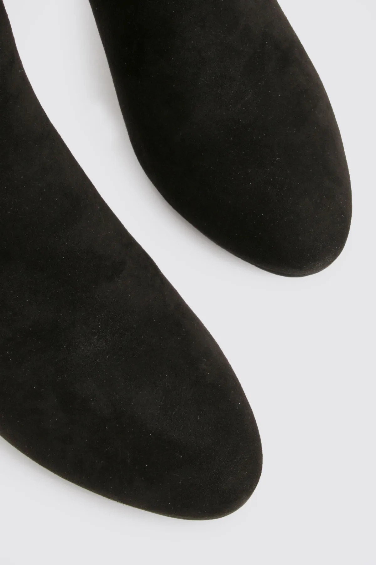 boohoo Bottes montantes à talons hauts en Faux Suede< Bottes|Bottes En Daim