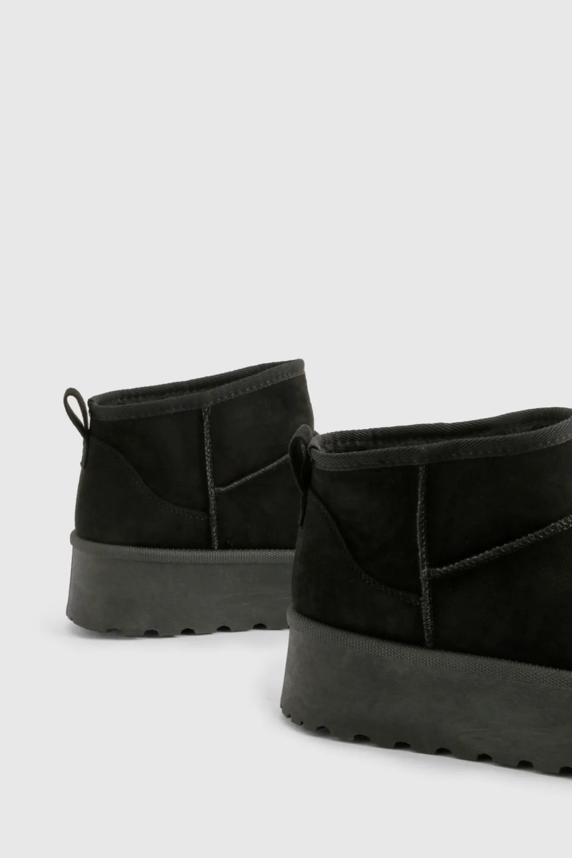 Bottes À Plateforme Doublées De Synthétique