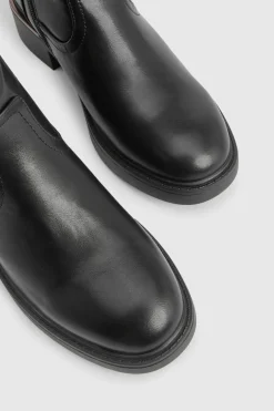 boohoo Bottes plates hautes jusqu'aux genoux chunky< Bottes|Bottes Hautes