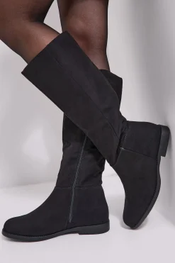 Dorothy Perkins Bottes Plates Montantes Karla Coupe Large< Bottes|Bottes Hautes