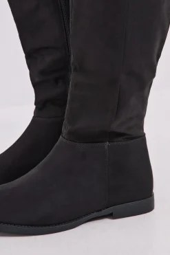 Dorothy Perkins Bottes Plates Montantes Karla Coupe Large< Bottes|Bottes Hautes