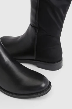 Bottes Plates Stretch Montant au-dessus du Genou