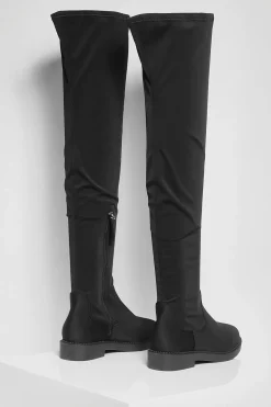 Bottes Stretch Plates par-dessus le Genou