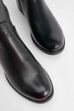 boohoo Bottes stretch synthétique au-dessus du genou< Bottes|Bottes Noires