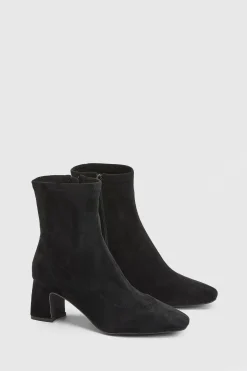 Bottes À Talon Bloc Mindy En Synthétique