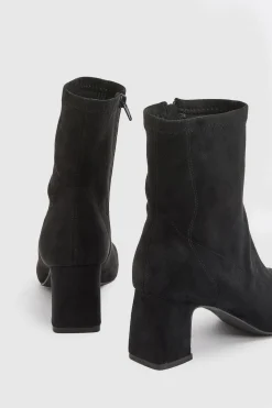 Bottes À Talon Bloc Mindy En Synthétique