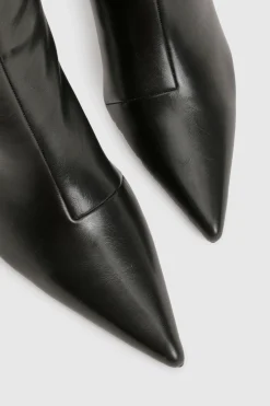 boohoo Bottes à Talon Carré Montantes< Bottes|Bottes Hautes