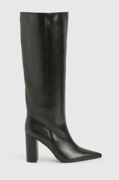 boohoo Bottes à Talon Carré Montantes< Bottes|Bottes Hautes