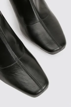 boohoo Bottes à talons aiguilles en tissu extensible< Bottes|Bottes Noires