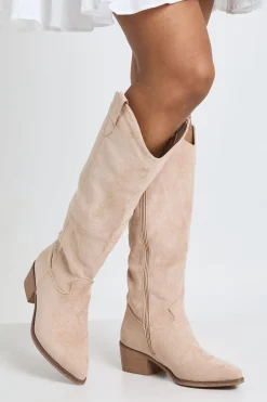 Bottes Western Cowboy Montantes En Synthétique