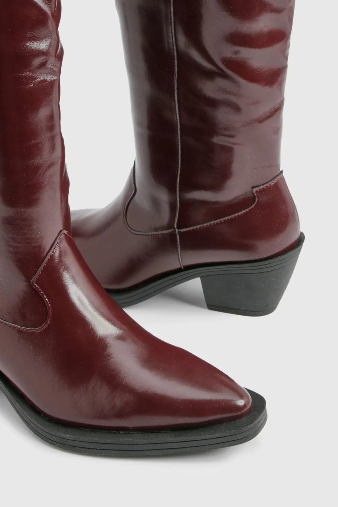 Bottes Western Cowboy à Talon Moyen