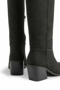 Bottes Western Mi-mollet Coupe Large