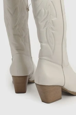 Bottes Western Montantes Brodées