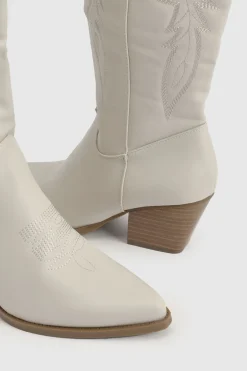 Bottes Western Montantes Brodées
