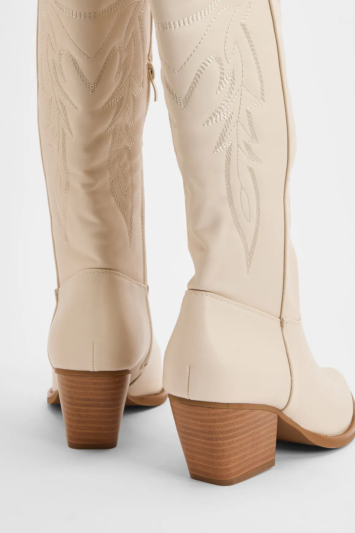 Bottes Western Montantes Brodées