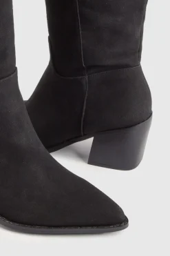 Bottes Western Montantes Coupe Large