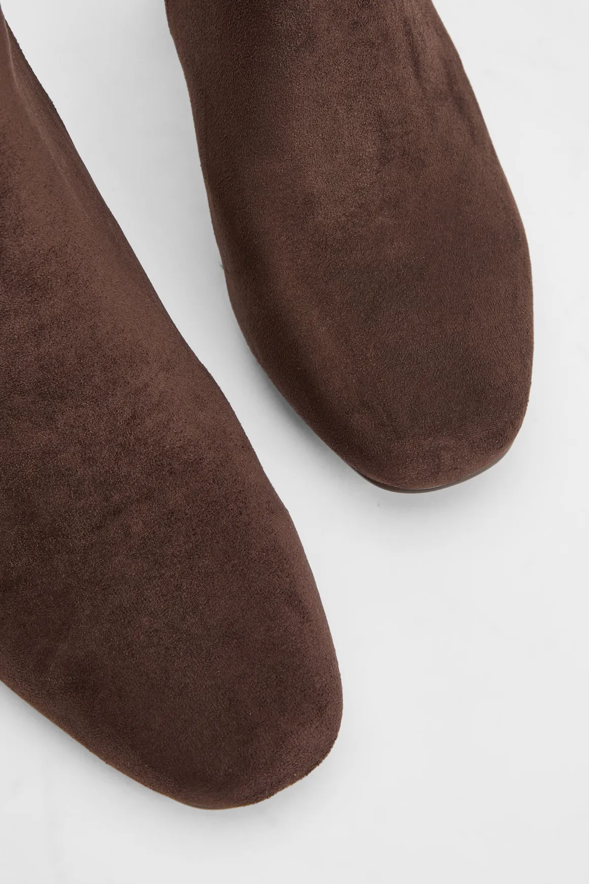 Bottines Athena à Bout Carré en synthétique avec Boucle Recouverte et Talon Bloc Moyen