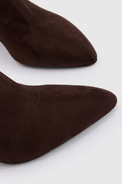 Bottines Chaussettes Extensibles À Talon