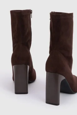 Bottines Chaussettes Extensibles À Talon