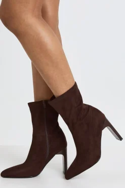 Bottines Chaussettes Extensibles À Talon