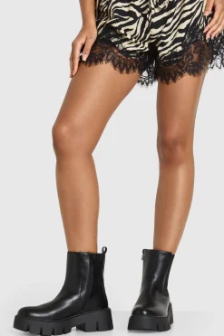 Bottines Chelsea Chunky à Semelle Crantée