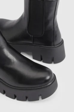 Bottines Chelsea Chunky à Semelle Crantée