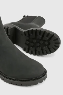 Bottines Chelsea imposantes à panneaux élastiques