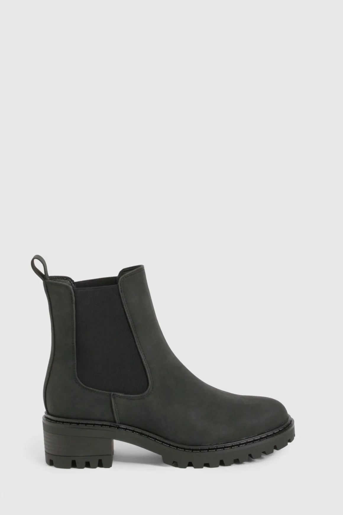 Bottines Chelsea imposantes à panneaux élastiques