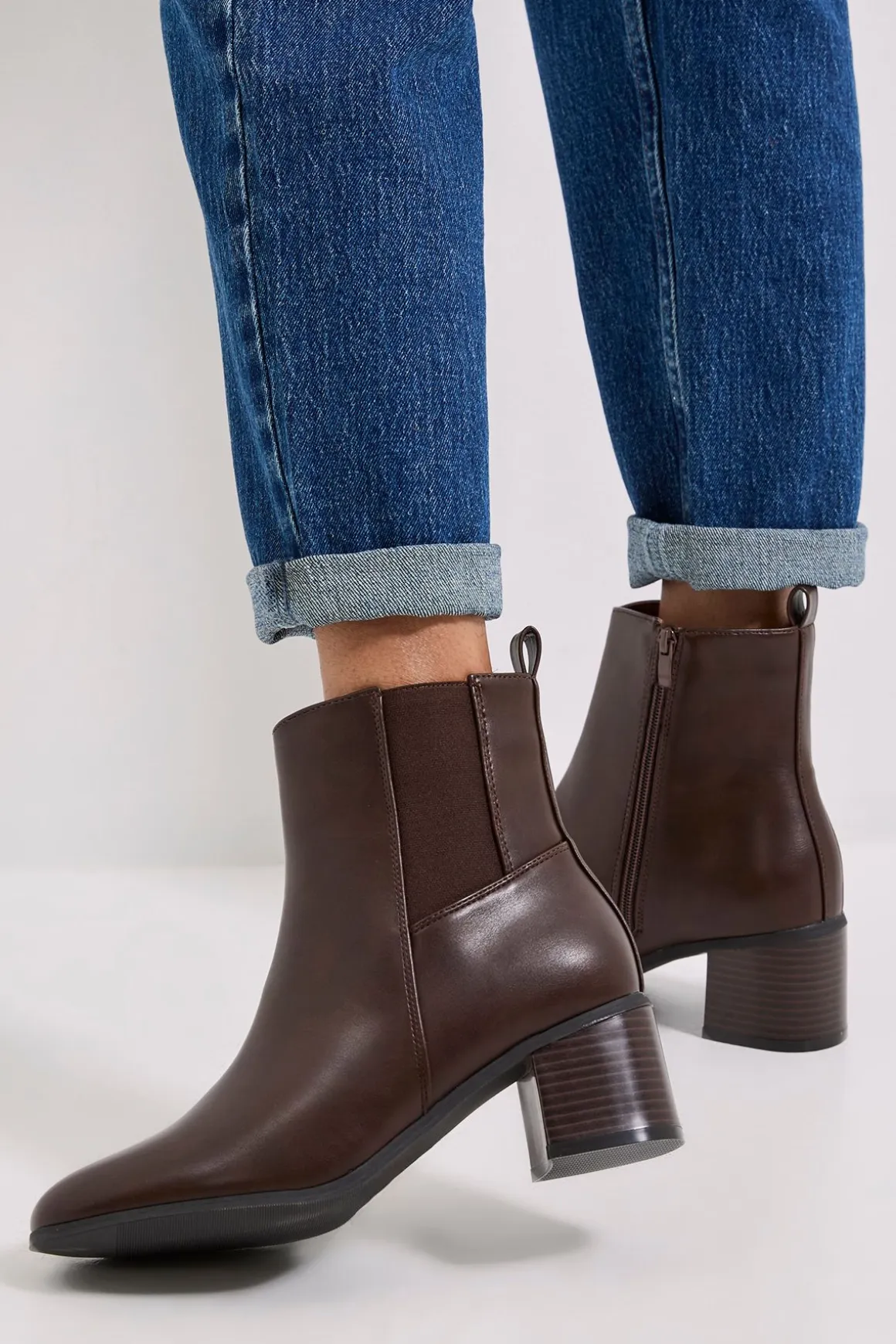 Bottines Chelsea Maias à Talon Bloc
