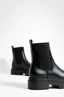 Bottines Chelsea robustes à panneaux extensibles