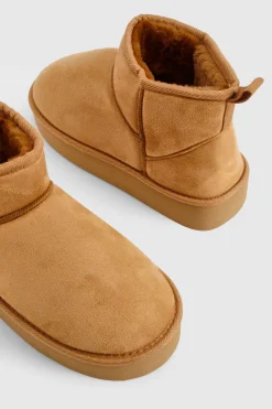 boohoo Bottines Confortables À Plateforme< Bottines|Bottes Mi-Hautes