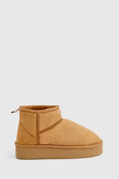 boohoo Bottines Confortables À Plateforme< Bottines|Bottes Mi-Hautes