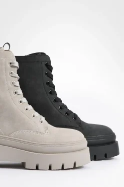 Bottines de randonnée plateformes doubles