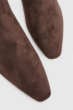 Bottines Ellie À Talon Aiguille Moyen En Synthétique