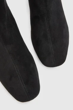 Bottines Heaven À Talon Bloc Haut En Synthétique