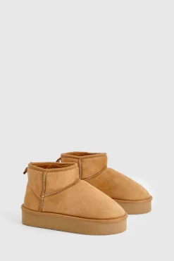 Bottines Plateformes Douillettes