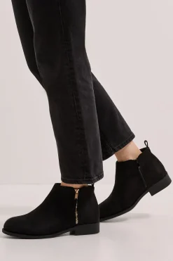 Bottines Plates Maddy à Fermeture Éclair Latérale