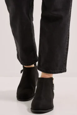 Bottines Plates Maddy à Fermeture Éclair Latérale