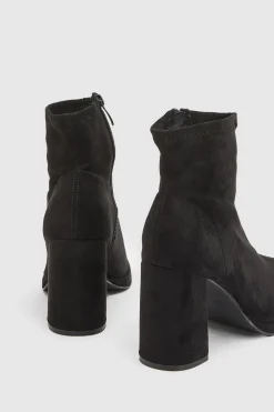 Bottines Sienna À Talon Bloc Haut En Synthétique