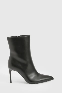 boohoo Bottines à stiletto haut, bout pointu< Bottes Mi-Hautes|Bottes