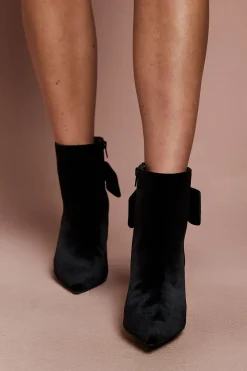 Coast Bottines à Talons Aiguilles Camilla en synthétique avec Nœud au Dos< Bottes Mi-Hautes|Bottes