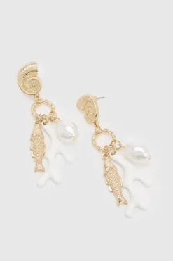 Boucles D'oreilles Charme Océan