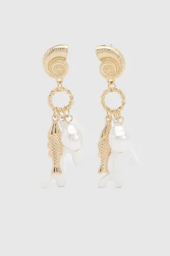 Boucles D'oreilles Charme Océan