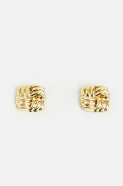 Boucles d'oreilles cloutées