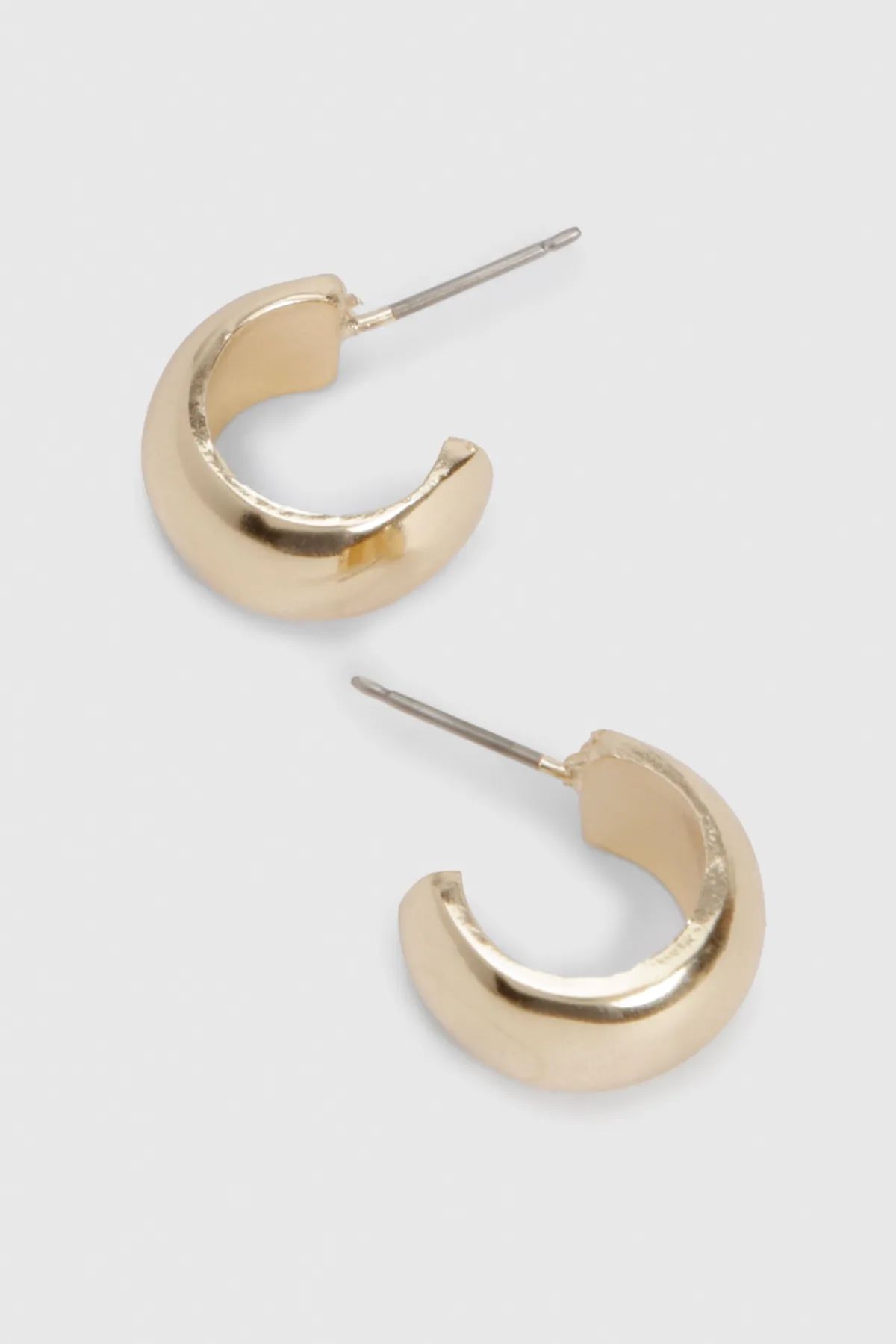 boohoo Boucles d'oreilles créoles mini en or< Boucles D'Oreilles