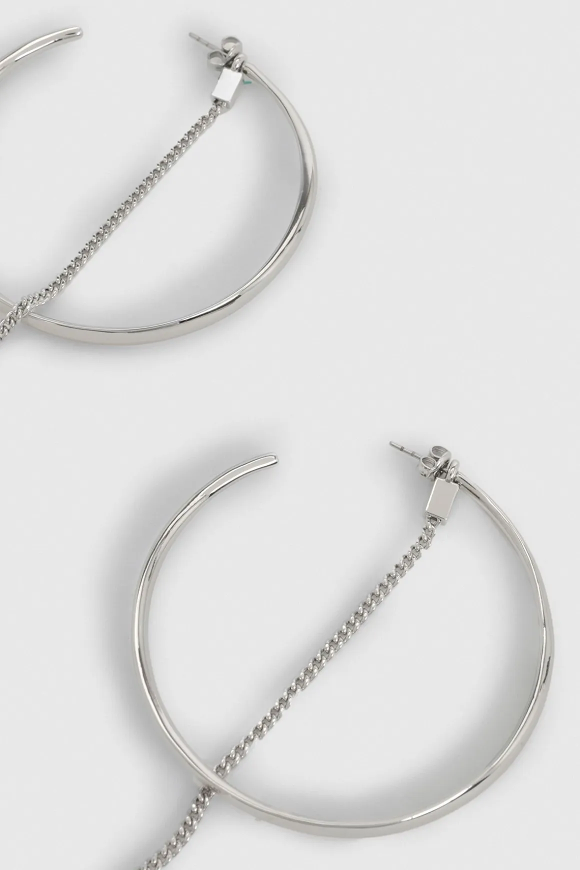 Boucles d'Oreilles Créoles Modernes à Perles